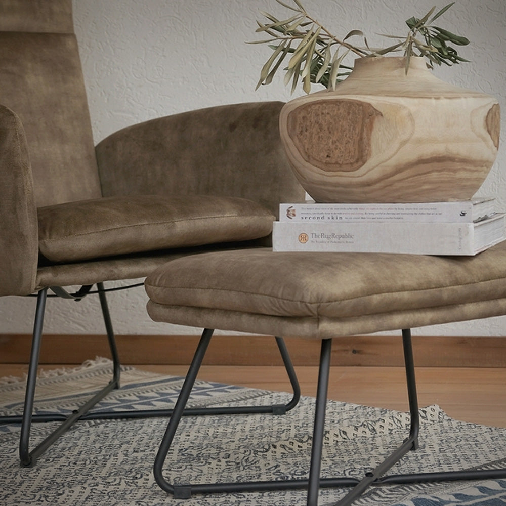 Sillón Blanc con apoyapies